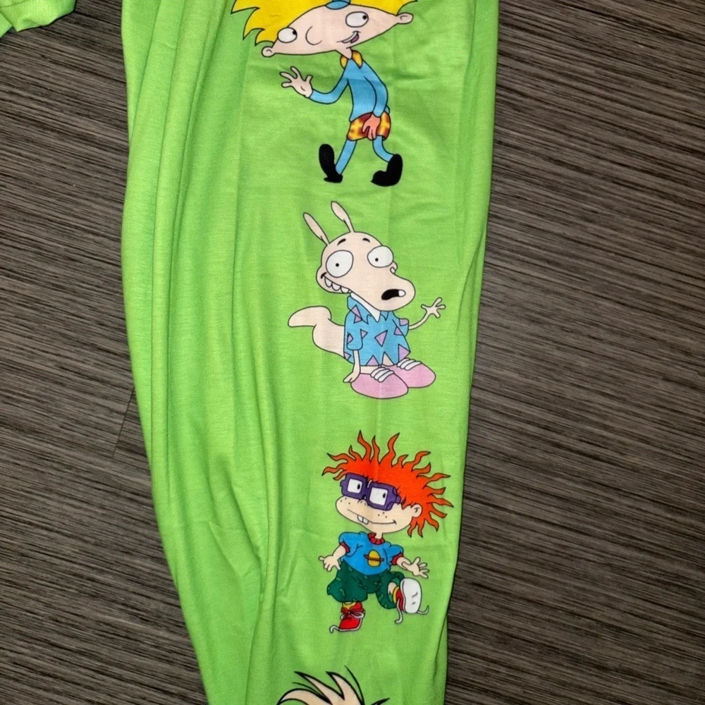 Women’s Neon Orange 🧡Slime Joggers w/ Graphic Design Size XXL ~ NEW, NEVER WORN - Picture 10 of 14